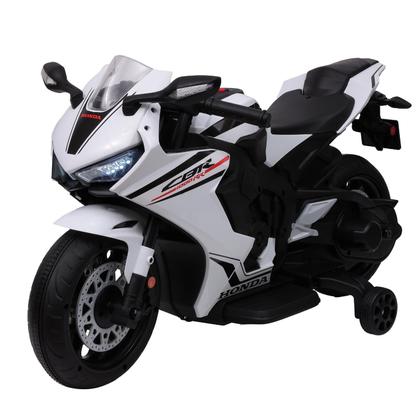 Imagem de Moto Elétrica Infantil 6V Menino Menina Zippy Toys Branca