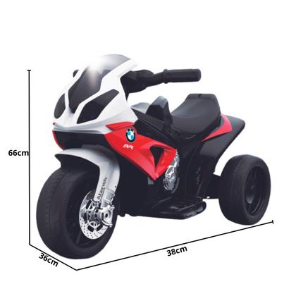 Imagem de Moto Elétrica Infantil BMW S1000 RR 6V Vermelha 8991 - Zippy Toys