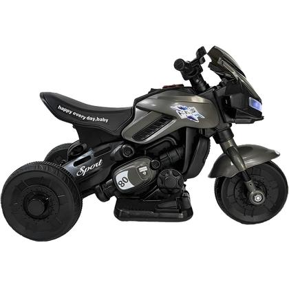 Imagem de Moto Elétrica Infantil Esportiva Dark 6v Resistente Cor Preto Com Carregador - Unitoys
