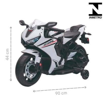 Imagem de Moto Elétrica Infantil Honda 6v com Luz e Música Suporta até 30 Kilos