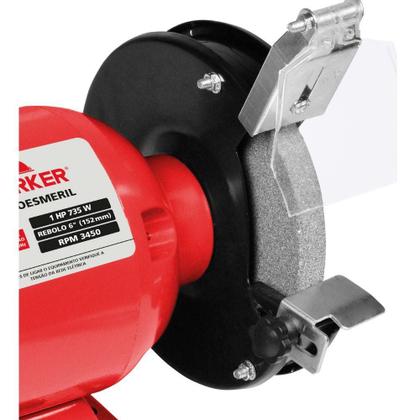 Imagem de Moto Esmeril 6'' 1Hp 3450Rpm Bivolt Worker