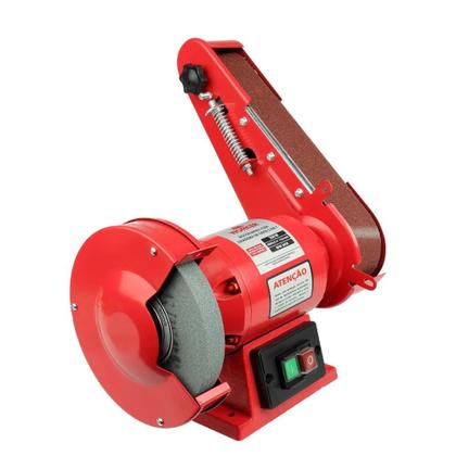 Imagem de Moto Esmeril 6'' 360W Com Lixa Cinta Bivolt Worker