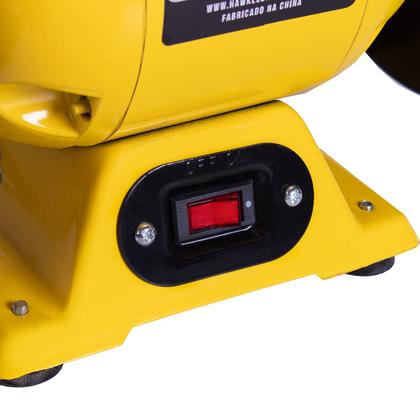 Imagem de Moto Esmeril 6 Pol com 2 Rebolos e Disco de Aço 127V ou 220V