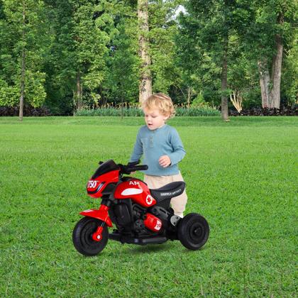 Imagem de Moto Infantil 6V Elétrica Música Farol Som Bivolt Motor 380W 3Kmh