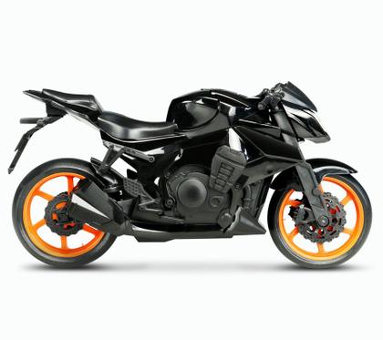 Imagem de Moto Infantil Naked Motorcycle - 26cm - Pneu Borracha - Roma