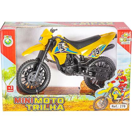 Imagem de Moto Mini Trilha Motocross Várias Cores 19cm - Bs Toys