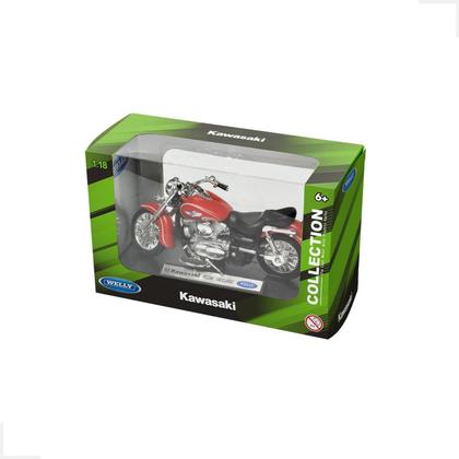 Moto Miniatura Para Colecionador Mix Kawasaki 1:18 Brinquedo - Dm