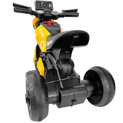 Imagem de Moto Motinho Elétrica Infantil Bateria 6v Cor Amarelo Daily Estilosa - Unitoys