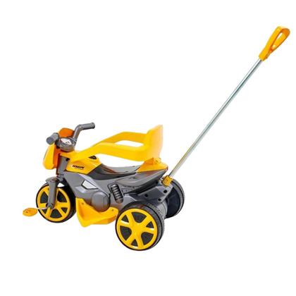 Imagem de Moto Rider Andador Amarelo Usual Brinquedos 897