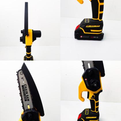 Imagem de Moto Serra A Bateria Mini Serra Eletrica 48v Cabo Extensor Nakasaki