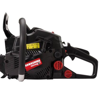 Imagem de Moto Serra À Gasolina Kawashima KCS-400E 37cc Alta Potência e Rotação Motosserra Com Carcaça de Alumínio, Sistema Antivibração e Sabre 16' + 1 ÓLEO TOYAMA FG50 2 TEMPOS