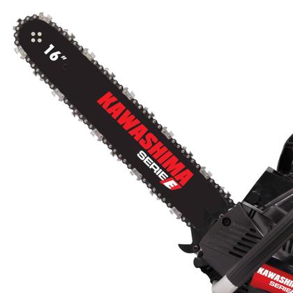 Imagem de Moto Serra À Gasolina Kawashima KCS-400E 37cc Alta Potência e Rotação Motosserra Com Carcaça de Alumínio, Sistema Antivibração e Sabre 16' + 1 ÓLEO TOYAMA FG50 2 TEMPOS