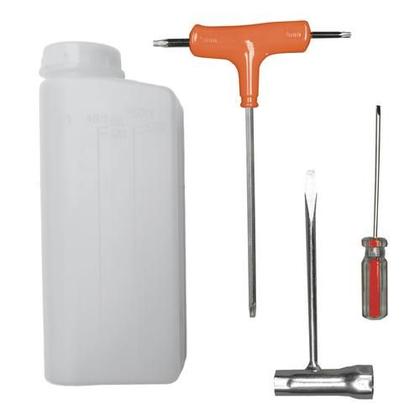 Imagem de Moto Serra a Gasolina Tekna Cs45ex Corrente Oregon Sabre 14" 2,8hp + Oleo 2T Toyama + Oculos + Luvas