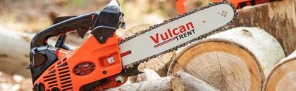 Imagem de Moto serra Profissional a Gasolina Vulcan VSL250 25cc Sabre 12 p/ Poda de Galhos e Corte de Madeira p/ Construção