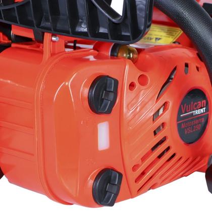 Imagem de Moto serra Profissional a Gasolina Vulcan VSL250 25cc Sabre 12 p/ Poda de Galhos e Corte de Madeira p/ Construção