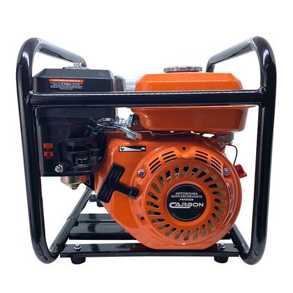Imagem de Motobomba 2 Polegadas 7HP 212cc Autoescorvante Gasolina 4T Partida Manual 33.000 Litros por Hora Carbon Fak