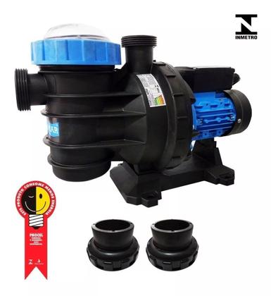 Imagem de Motobomba BM-300 3CV Monofásica Centrífuga para Piscinas, Banheiras, Spas e Cascatas 110/220V 60HZ  - Sodramar