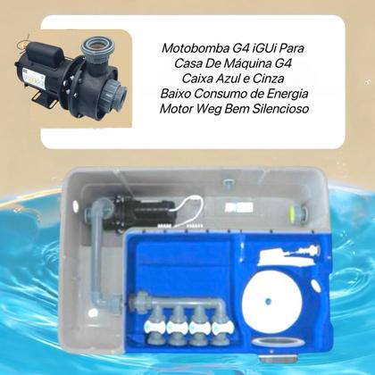 Imagem de Motobomba Igui G4 1/2cv Motor Weg 110/220v Monofásica