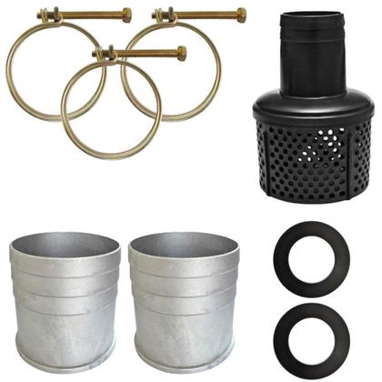 Imagem de Motobomba Kawashima GW300 À Gasolina 212cc 7HP 4T 26MCA Saída de 3 Pol P/Abastecimento de Cisternas