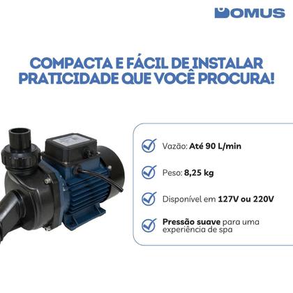 Imagem de Motobomba P/ Hidromassagem 1 cv Mono ECH-100i-1 Eletroplas