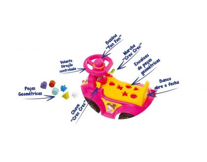Imagem de Motoca Ketokinha Carro Andador Interativo Princesa Menina