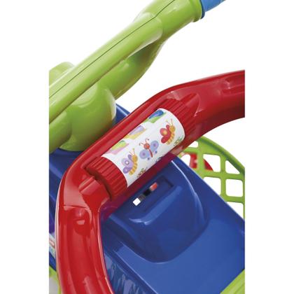 Imagem de Motoca Totoca Carrinho Moto Triciclo Infantil Menino Passeio Azul