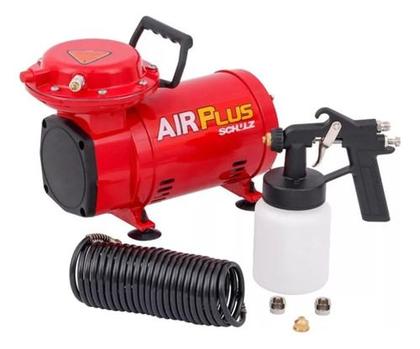 Imagem de MOTOCOMPRESSOR AR PORTATIL DIAFRAGMA MS2,3AIRPLUS 0a40PSI CONT. MONOF. IP00 1/3CV 220V 4P 60Hz C/ALCA C/ACESS.