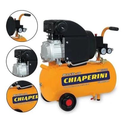 Imagem de Motocompressor de ar 21 lt 2hp mc 7.6/21  chiaperini