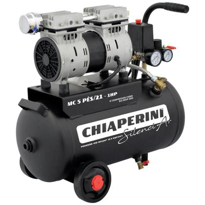 Imagem de Motocompressor Sem Óleo SilenciAr 21L 220V 023620 Chiaperini
