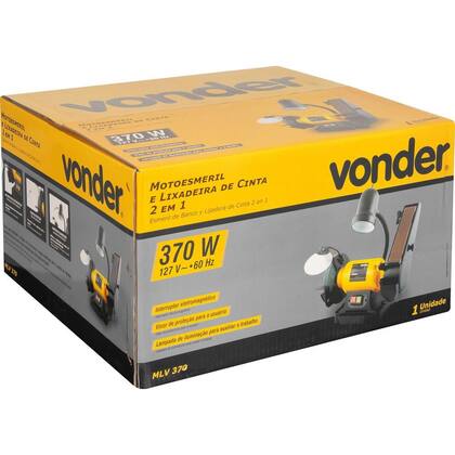Imagem de Motoesmeril e Lixadeira 2 em 1 MLV370 127V Vonder