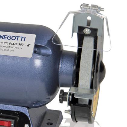 Imagem de Motoesmeril Plus 300-06"" Monofásico 1/2CV 300 Watts Bivolt - 40760115 - MENEGOTTI