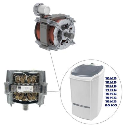 Imagem de Motor 1/4 Weg Tanquinho Suggar 10Kg A 20Kg 127V