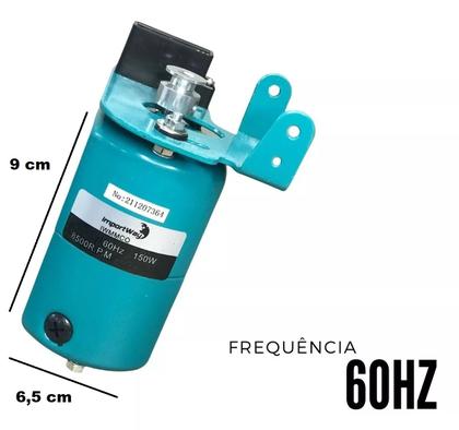 Imagem de Motor 220V para Maquina de Costura Overlock Overloque com Pedal Importway IWMMCO-02