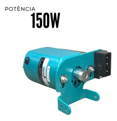 Imagem de Motor 220V para Maquina de Costura Overlock Overloque com Pedal Importway IWMMCO-02