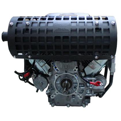 Imagem de Motor a Gasolina Buffalo BFGE 23CV PRO Partida Elétrica 2 Cilindros
