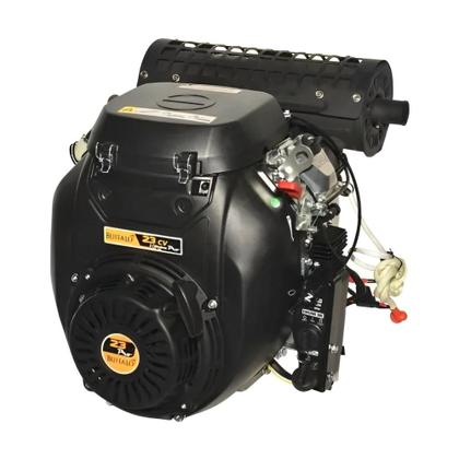 Imagem de Motor a Gasolina Buffalo BFGE 23CV PRO Partida Elétrica 2 Cilindros