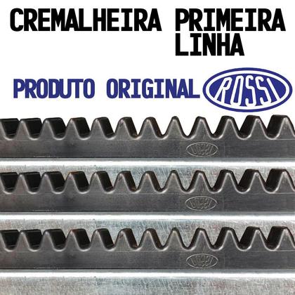 Imagem de Motor Automatizador Portão Eletrônico 1/4 600kg 127V Deslizante Dz Nano Turbo + 5 Metros Cremalheira Rossi