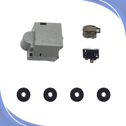 Imagem de Motor Compressor 1/10 Hp Em30Hhr Gás R134A Embraco 220V