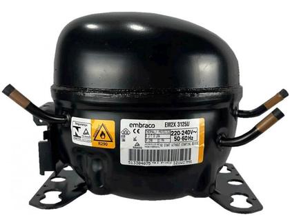 Imagem de Motor Compressor 1/3 Hp Em2X3125U Gás R290 Embraco 220V