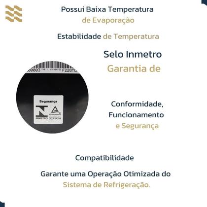 Imagem de Motor Compressor Embraco 1/3 + Ffi12Hbx R134A - 220V