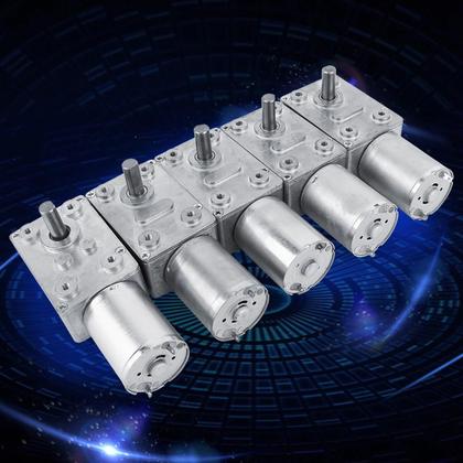 Imagem de Motor de acionamento elétrico, alto Worm engrenado, reversível, DC 12V, Redução, CW, CCW