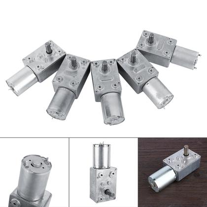 Imagem de Motor de acionamento elétrico, alto Worm engrenado, reversível, DC 12V, Redução, CW, CCW