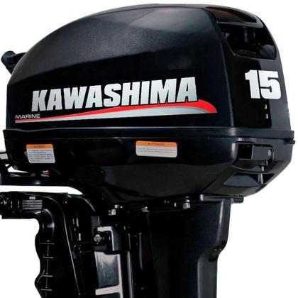 Imagem de Motor De Popa Kawashima KM15T - 2 Tempos, 15HP, 246cc