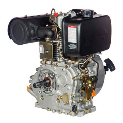 Imagem de Motor Diesel 13,5 Hp Eixo 1" 498 cc Partida Manual Toyama TDE140XP