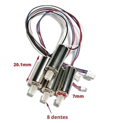 Imagem de Motor Drone E99 Pro2 Syma X5sc X5sw X5hw Intruder Hr Sh5 4pc