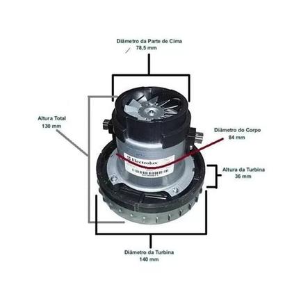 Imagem de Motor Electrolux Flex 127v Bps1s 1000w A12556901