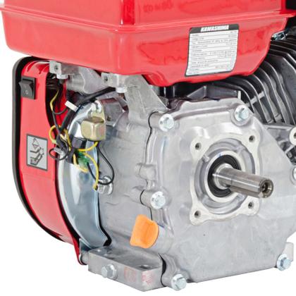 Imagem de Motor Estacionário Potente Kawashima GE700 4T 7HP 212cc À Gasolina Sem Embreagem Para Microtratores