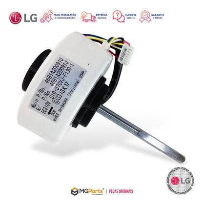Imagem de Motor Evaporadora LG 12000 Btus Inverter - 4681A20091U EAU62004011