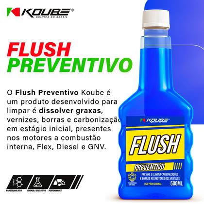 Imagem de Motor Flush Preventivo Previne Borra Do Motor 500ml KOUBE