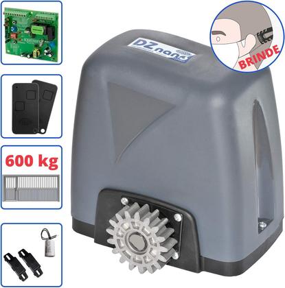 Imagem de Motor Para Portão Eletrônico Dz Nano 36 Turbo 600kg 1/4 HP Rossi - Sem cremalheiras (220)